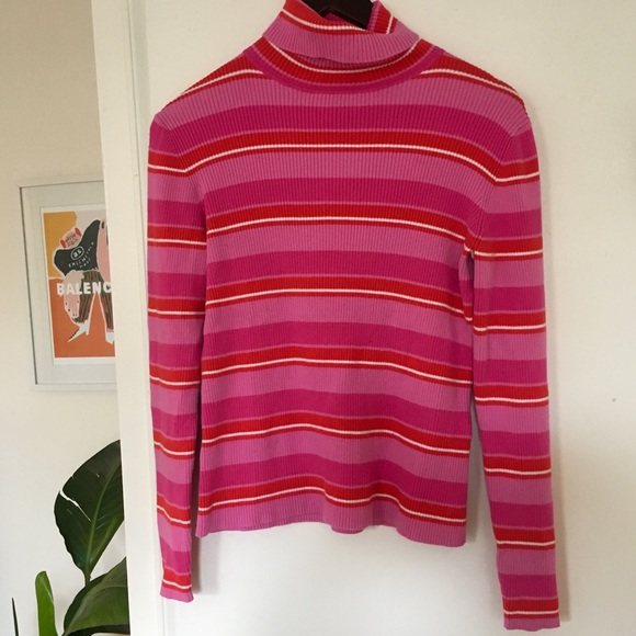 Urban Outfitters Tops - Striped Turtle Neck